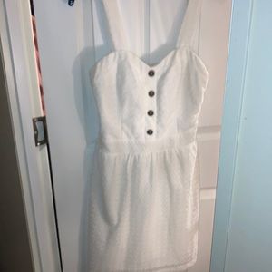 Charlotte Russe White Dress Size Large